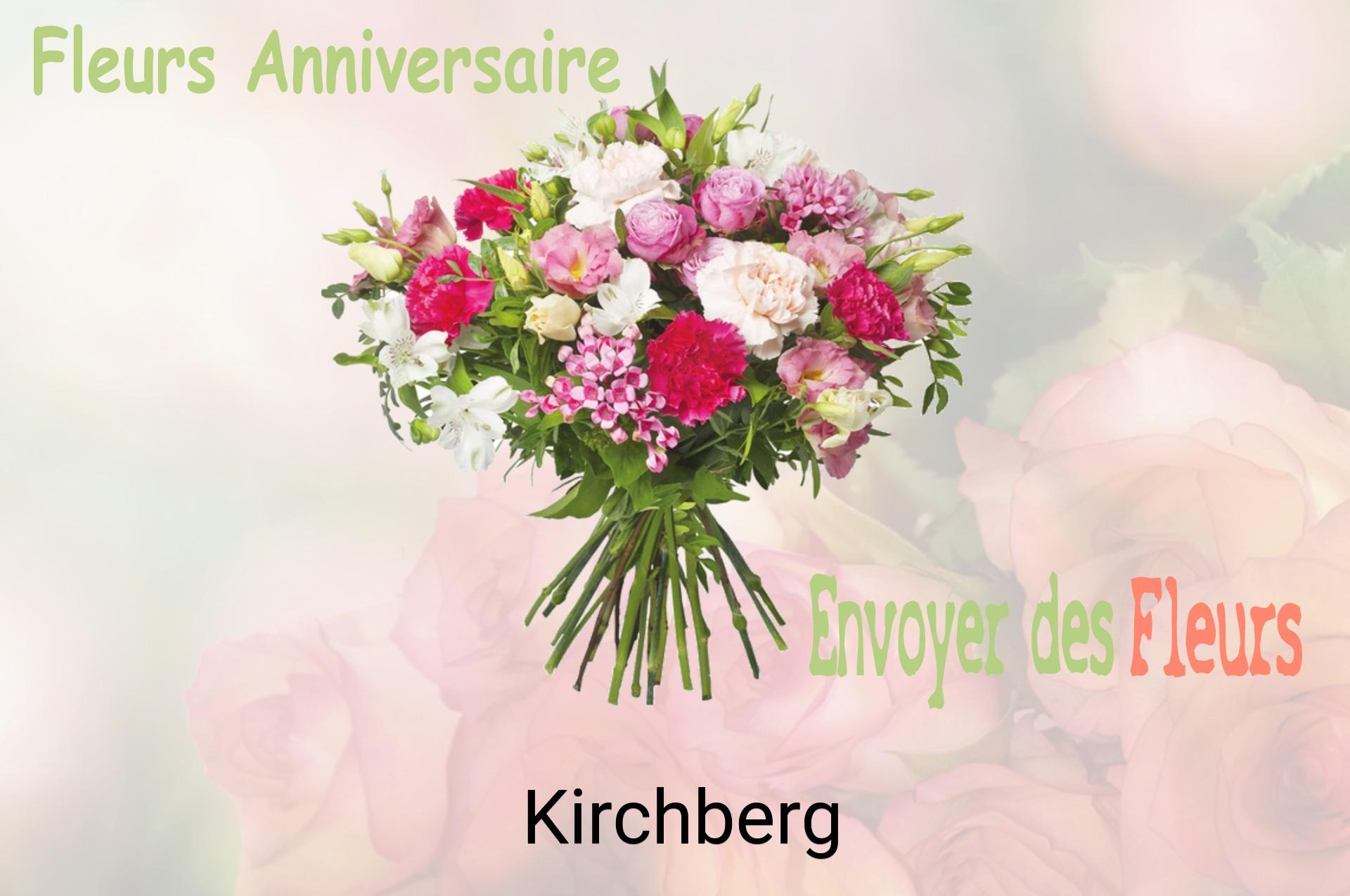 Bouquet de fleurs d’anniversaire livré à Kirchberg
