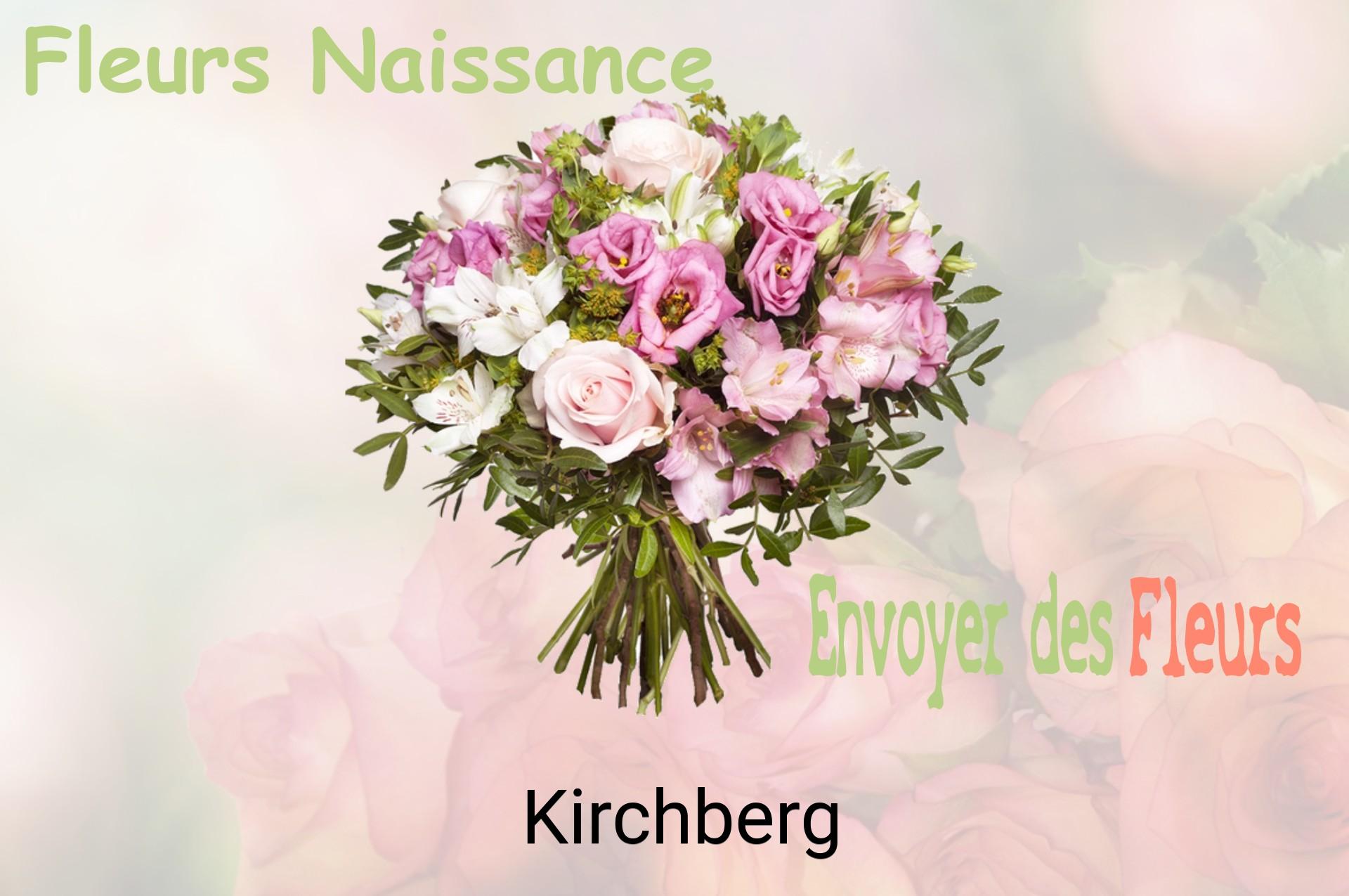Bouquet de fleurs de naissance livré à Kirchberg