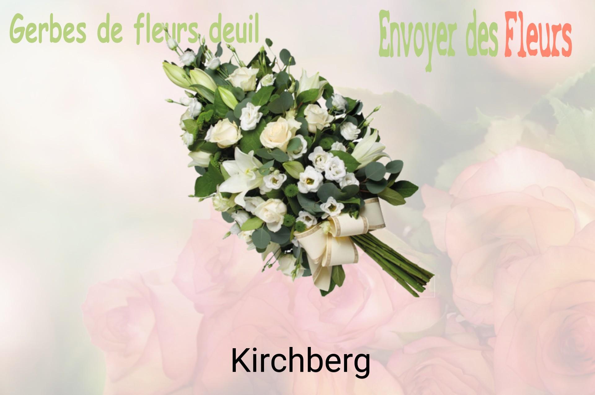 Gerbe de fleurs de deuil livrée à Kirchberg
